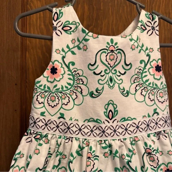 Janie and Jack Garden Vine Dress - Picture 2 of 7